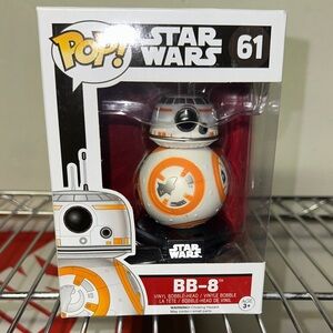 Funko Pop! Star Wars BB-8 Figure - Orange, White, Black #61 - Vaulted